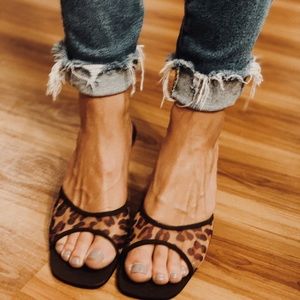 CHEETAH MESH MULES